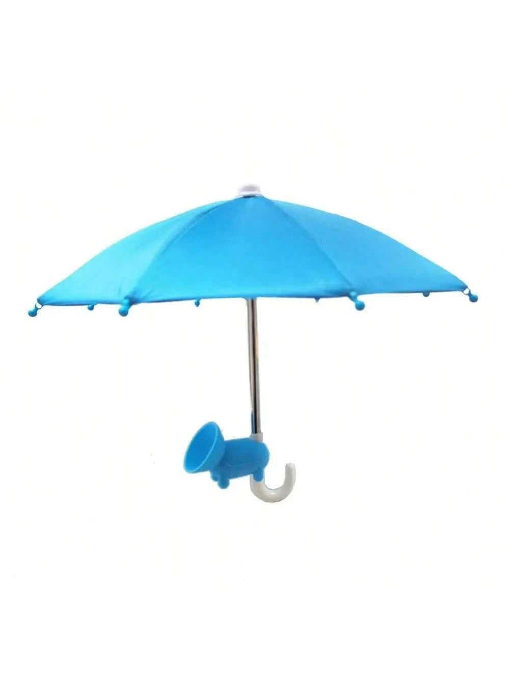 UV Protection Phone Umbrella For Sun,Universal Adjustable Piggy Suction Cup Phone Stand Umbrella